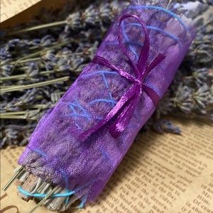 Lavender smudge stick